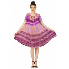Dámské letní volné batikované šaty Nalla
