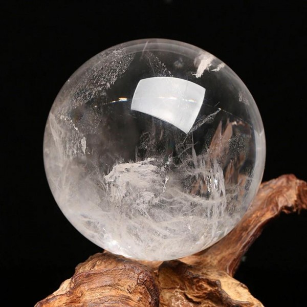 Křišťálová koule leštěná malá 3 cm