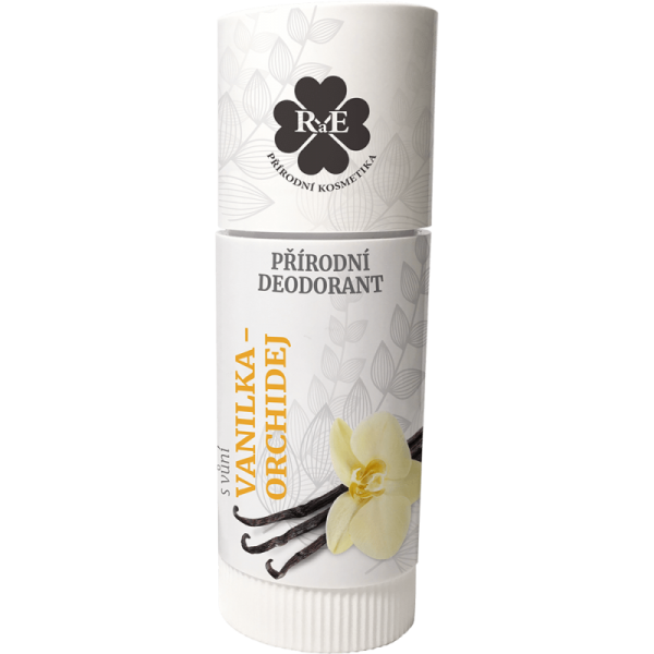 Přírodní roll-on deodorant BIO s vůní vanilky a orchideje 25 ml